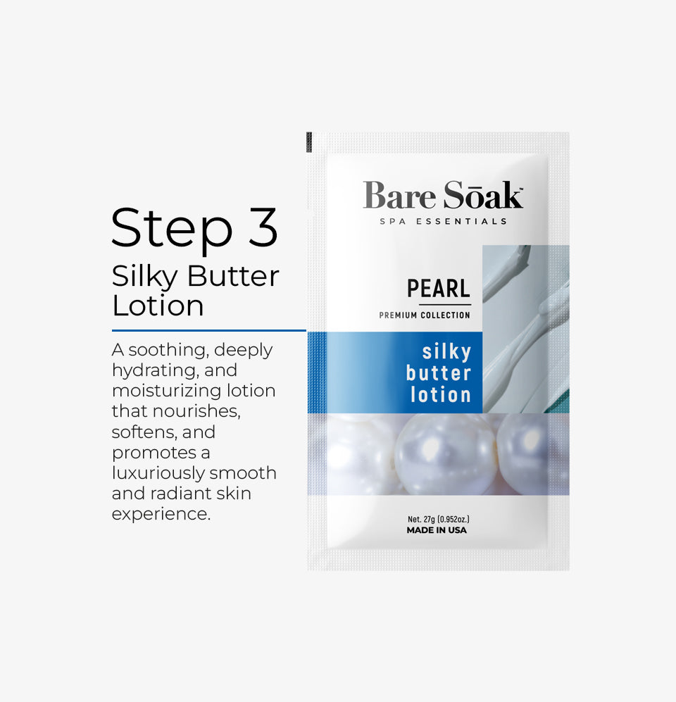 Bare Soak 3 Steps Kit – Pearl Scent packaging.