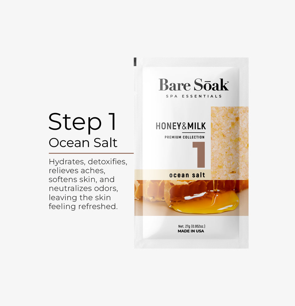 9 Steps Kit - Honey & Milk Scent