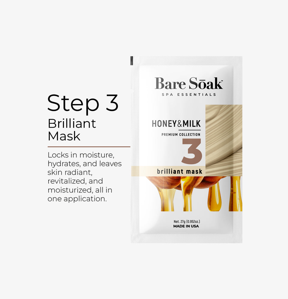 5 Steps Kit – Honey & Milk Scent | (Case Pack of 50 Kits)