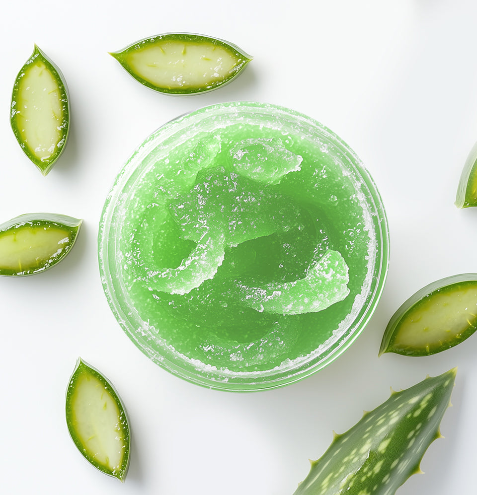 Body Sugar Scrub – Aloe Scent (16oz)
