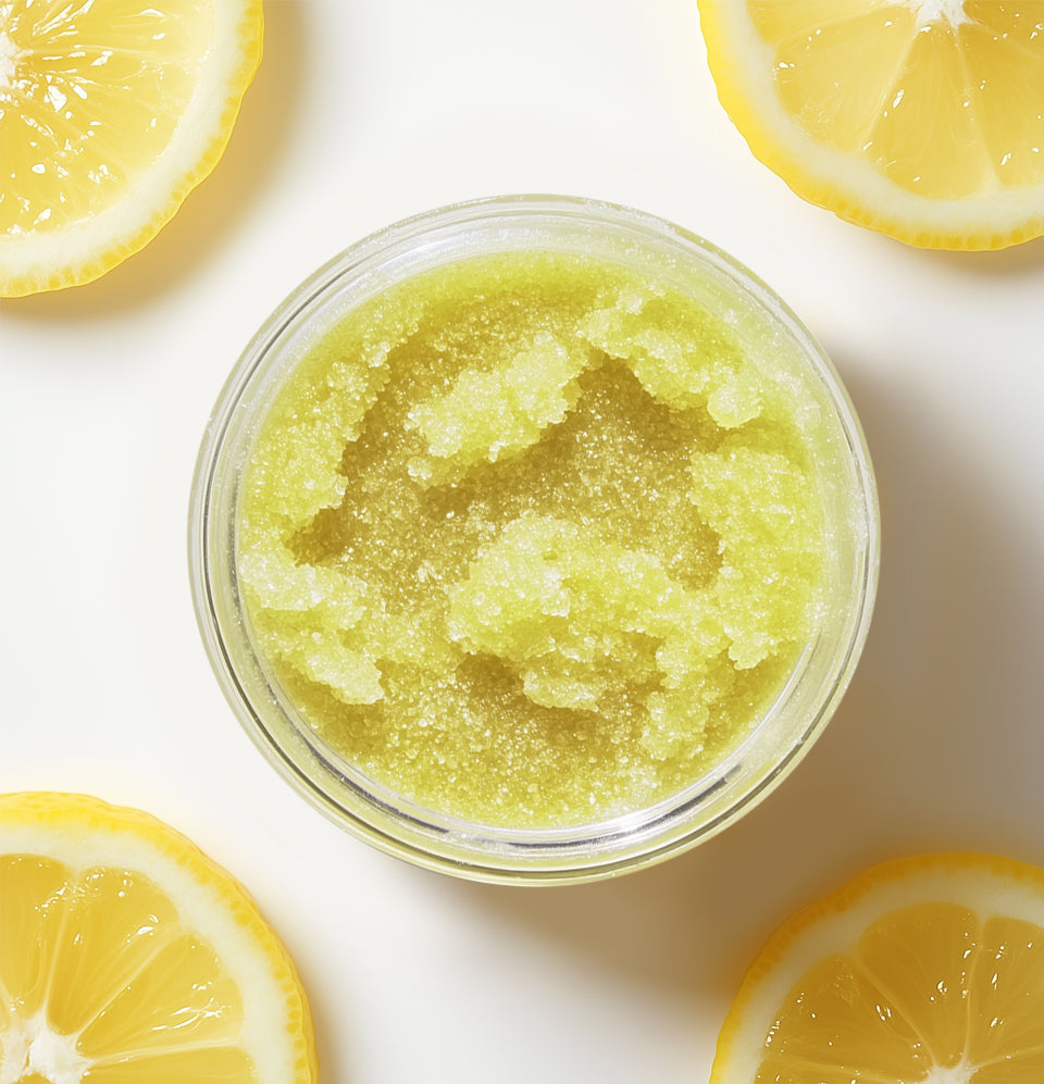 Body Sugar Scrub – Lemon Scent (16oz)