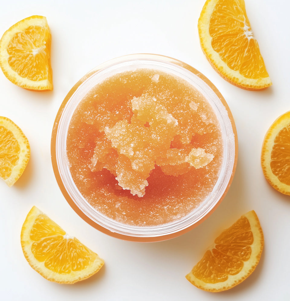 Body Sugar Scrub – Orange Scent (16oz)