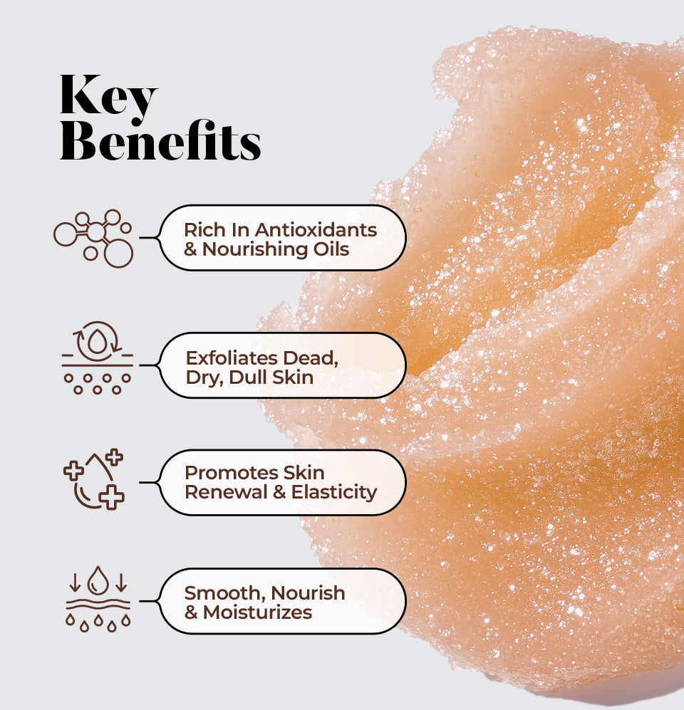 Body Sugar Scrub – Orange Scent (16oz)