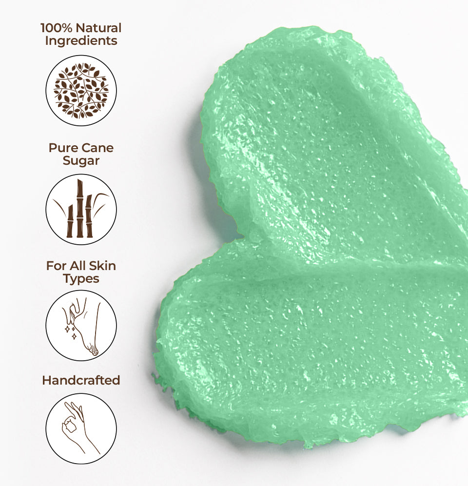 Body Sugar Scrub – Cucumber Scent (16oz)