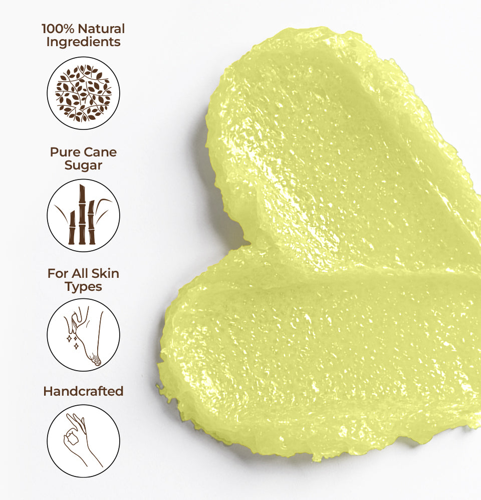 Body Sugar Scrub – Lemon Scent (16oz)