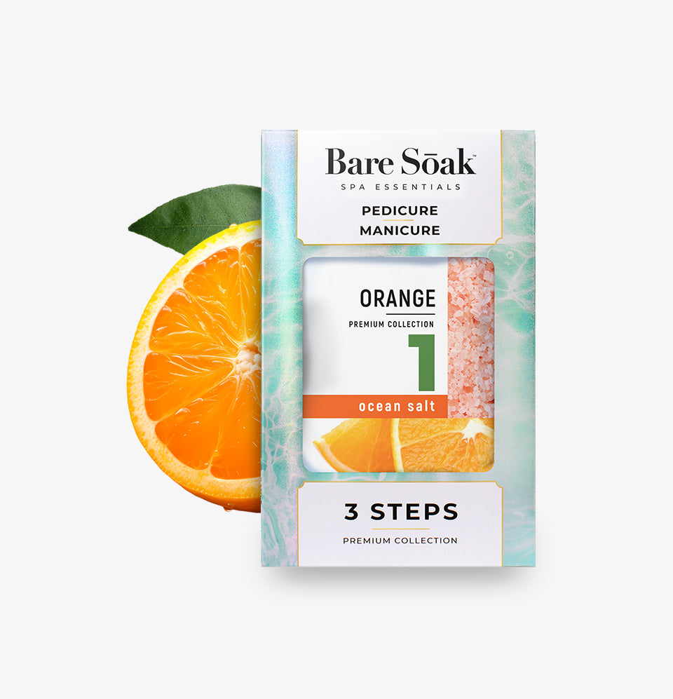 Bare Soak 3 Steps Kit – Orange Scent packaging.