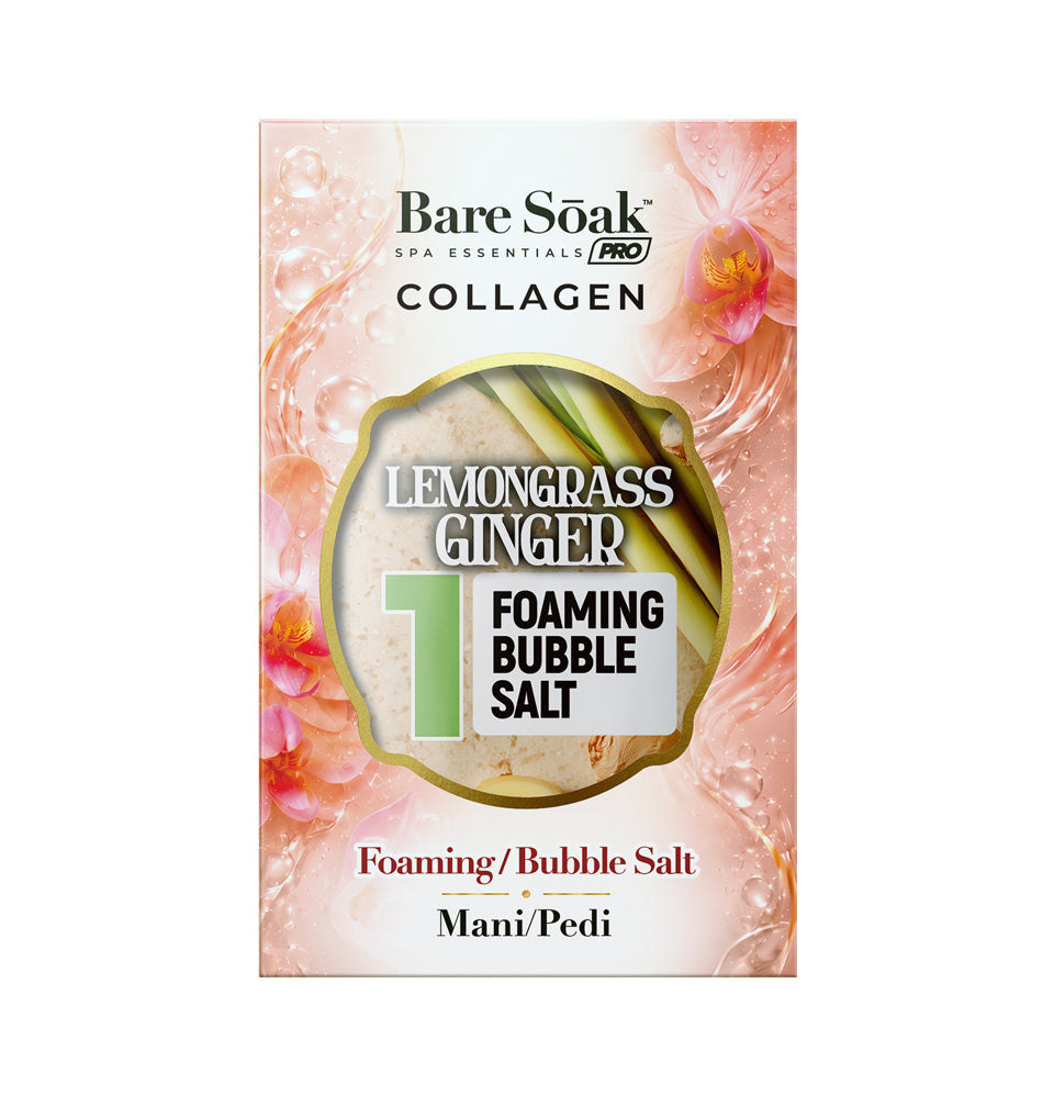 Lemongrass Ginger - Collagen Foaming/Bubble • 4 Steps Kit