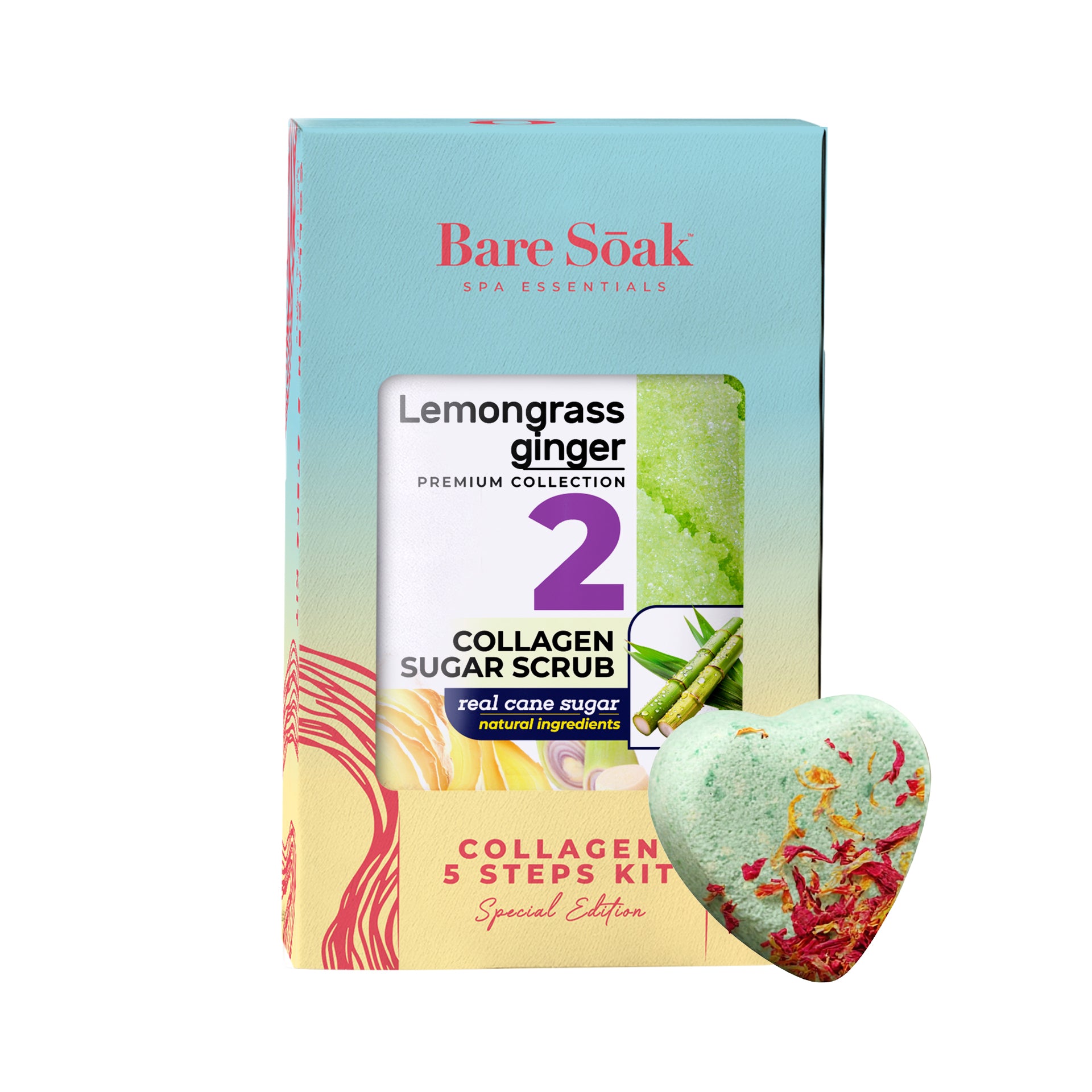 Collagen 5 Steps Kit - Lemongrass Ginger