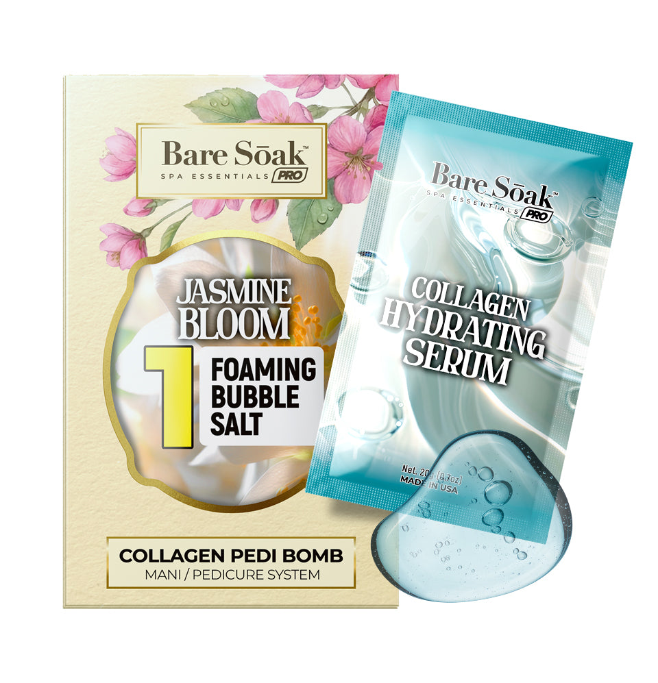 Collagen Foaming/Bubble • 5 Steps Kit With Serum - Jasmine Bloom