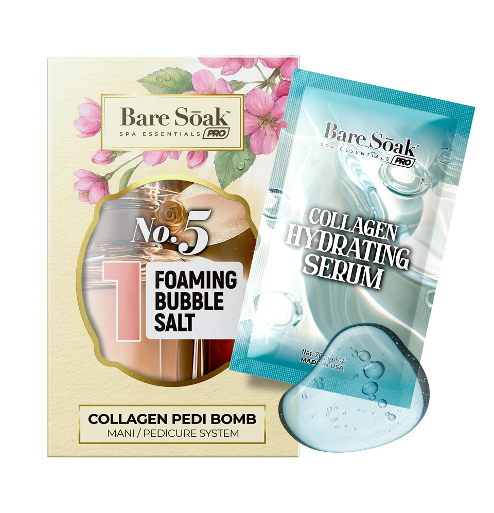 Collagen Foaming/Bubble • 5 Steps Kit With Serum - No.5