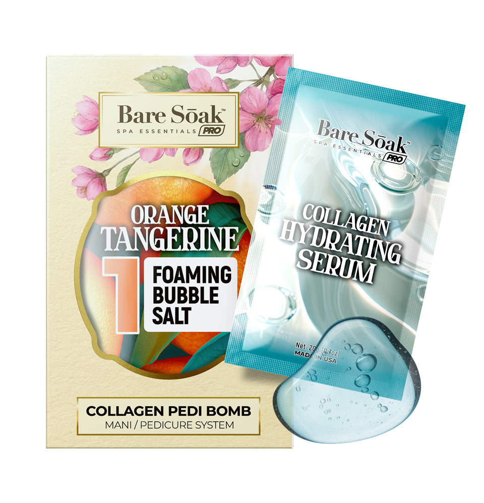Collagen Foaming/Bubble • 5 Steps Kit With Serum - Orange Tangerine