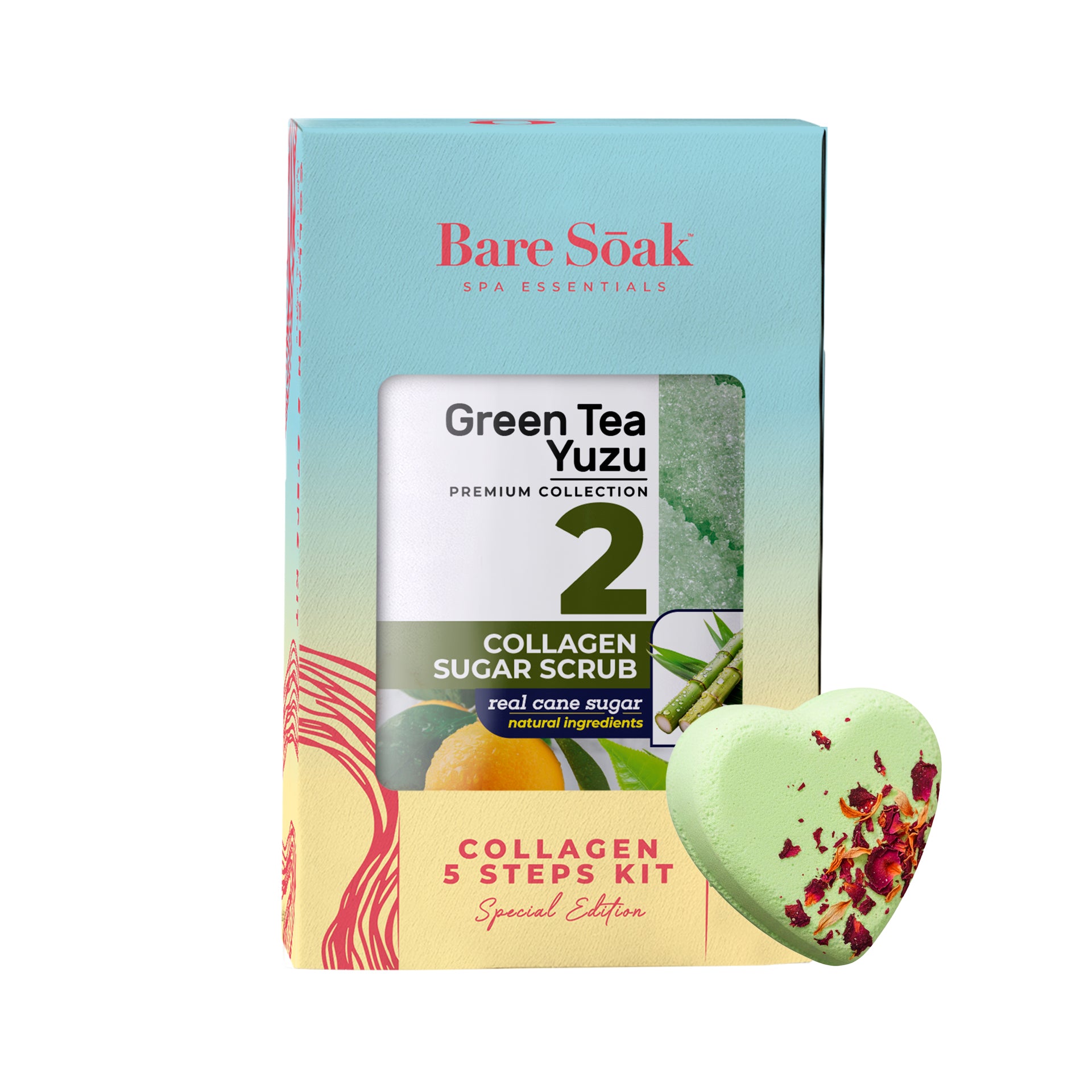 Collagen 5 Steps Kit - Green Tea Yuzu