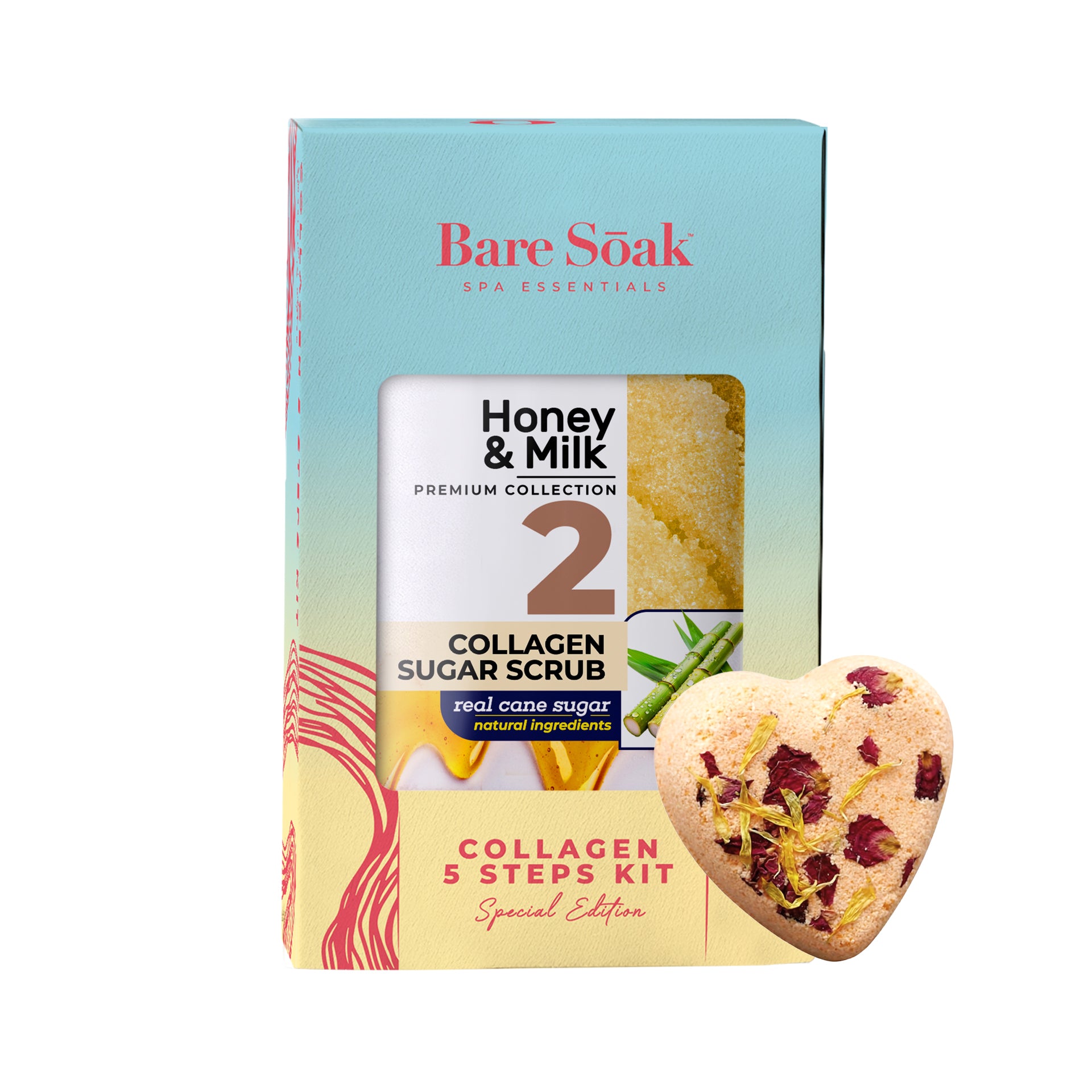 Collagen 5 Steps Kit - Honey & Milk