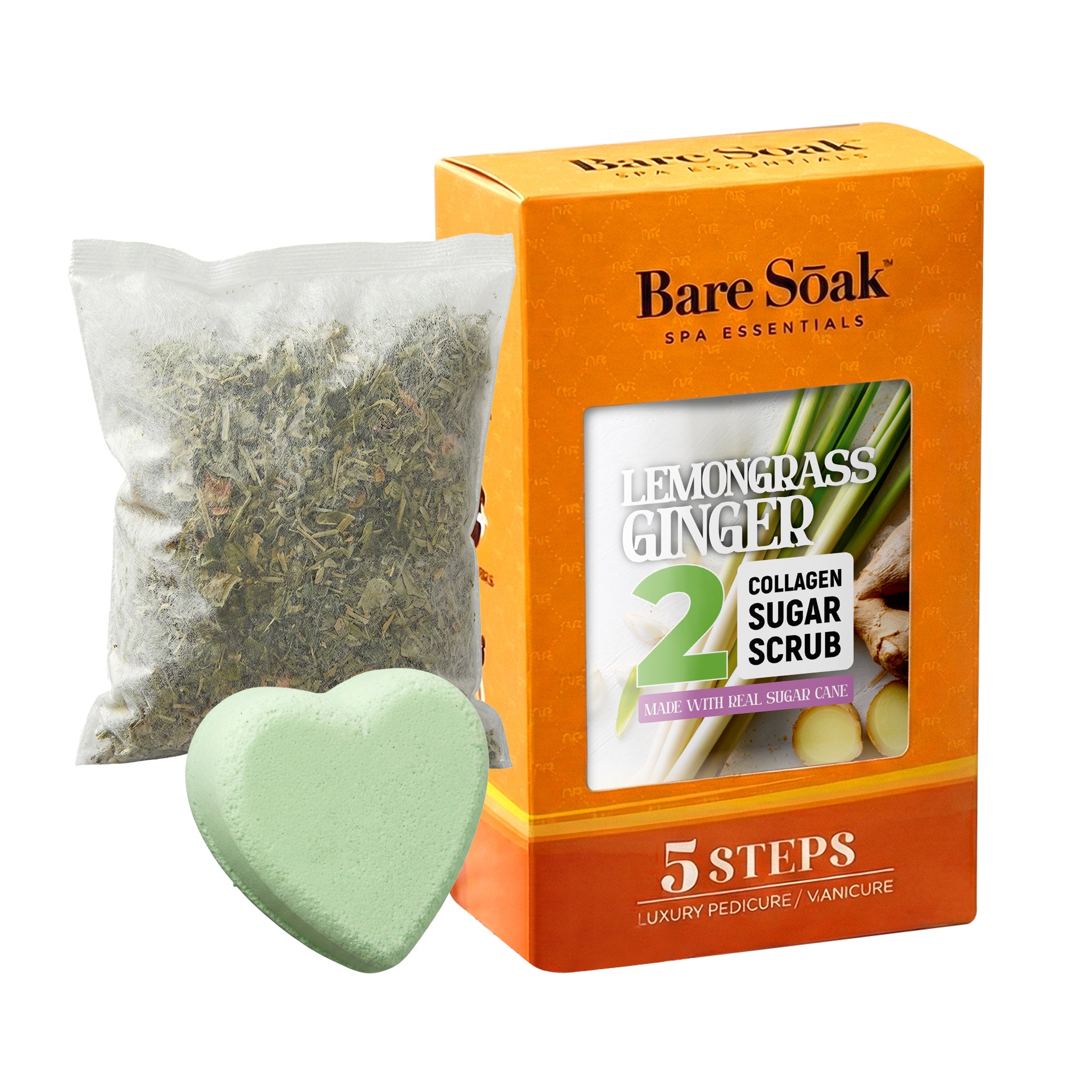 Herbal 5 Steps Kit - Lemongrass Ginger