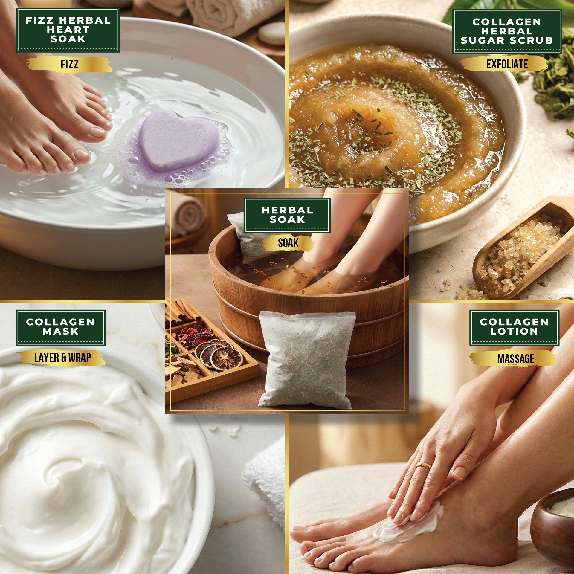 Herbal 5 Steps Kit - Orange Tangerine