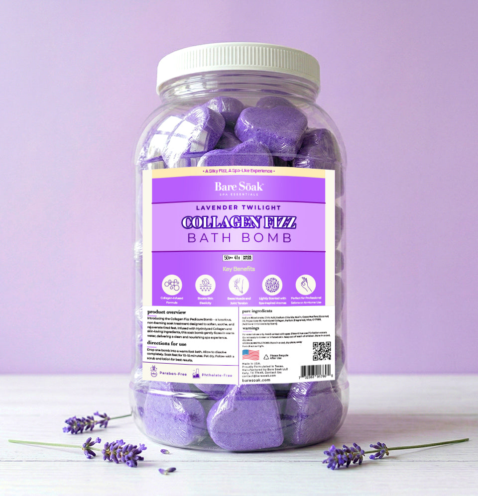 Collagen Pedi Bomb - 50pc - Lavender Twilight