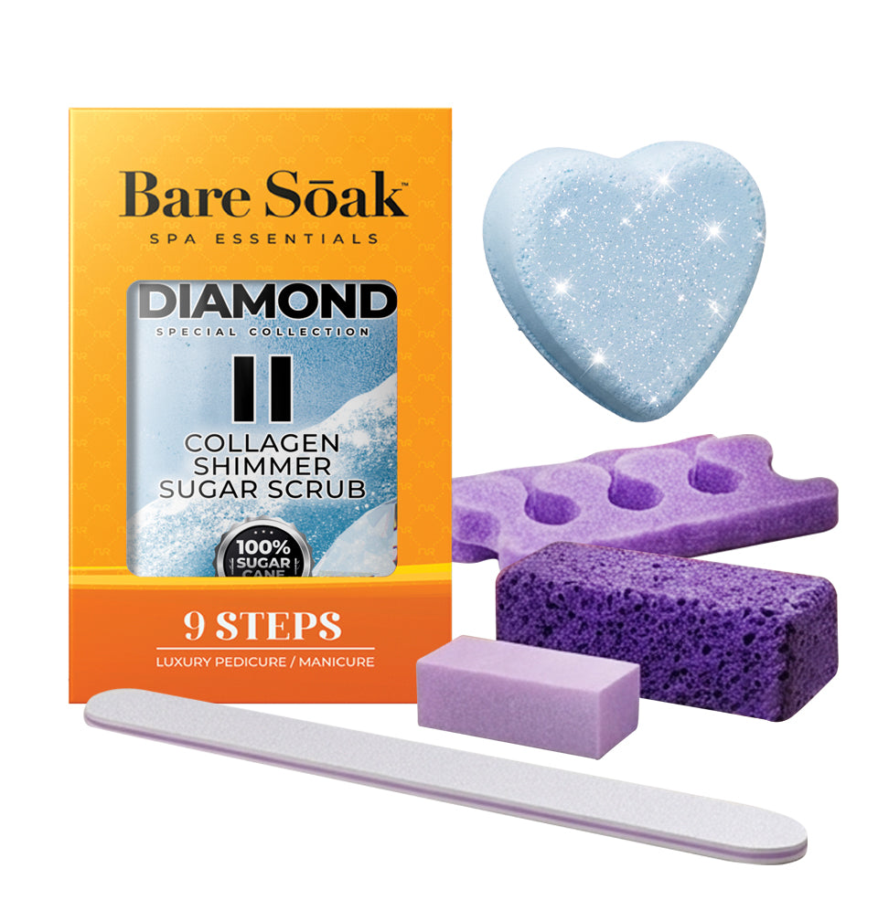 Collagen Fizz Pedi Bomb - 9 Steps -  Diamond