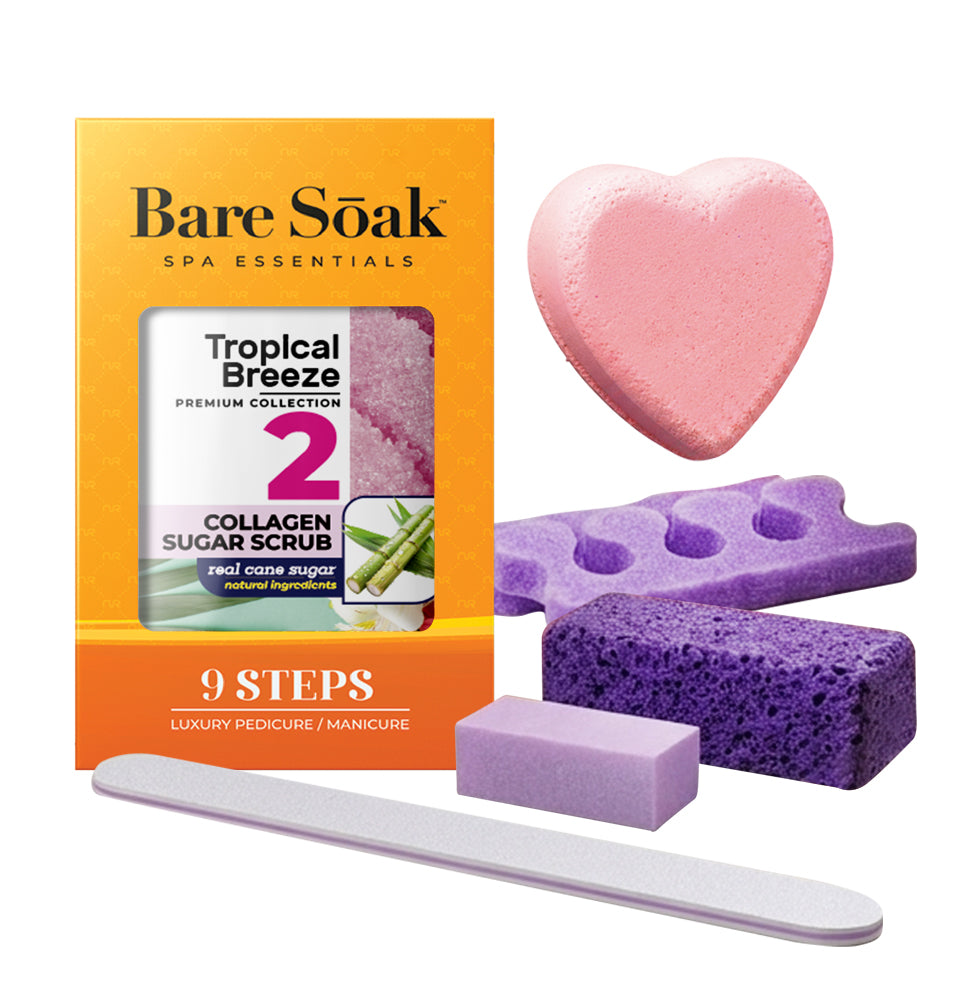 Collagen Fizz Pedi Bomb - 9 Steps - Tropical Breeze