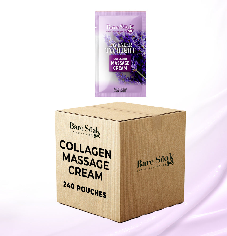 Lavender Twilight Bundle Case 240pc • Collagen Massage Cream