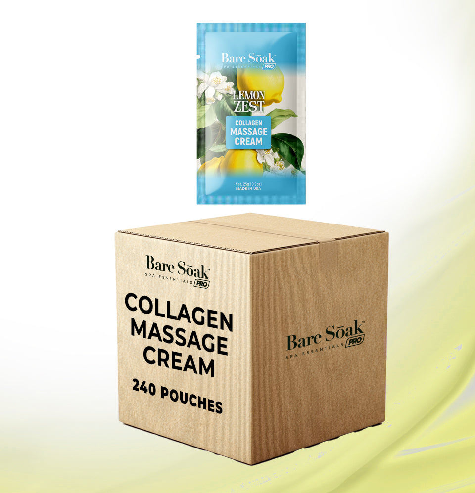 Lemon Zest Bundle Case 240pc • Collagen Massage Cream