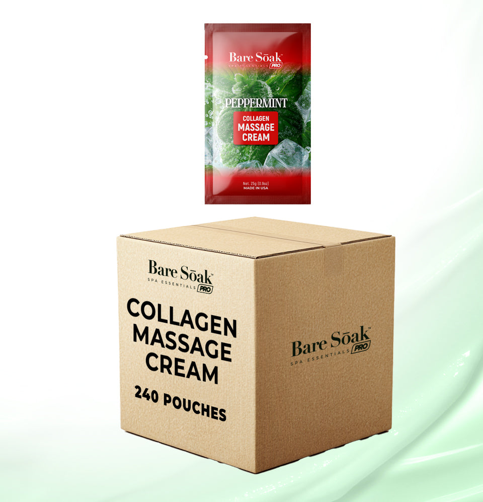 Peppermint Bundle Case 240pc • Collagen Massage Cream