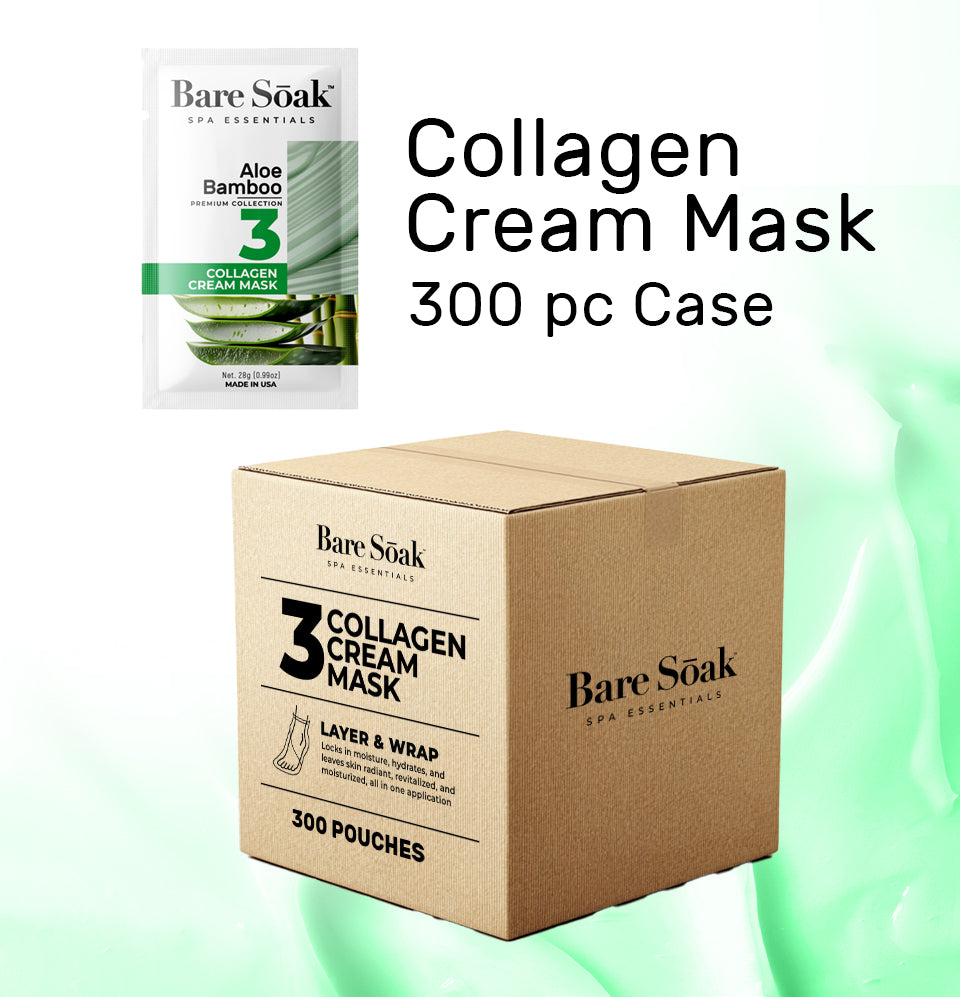 Bundle Case 300pc - Collagen Cream Mask - Aloe Bamboo