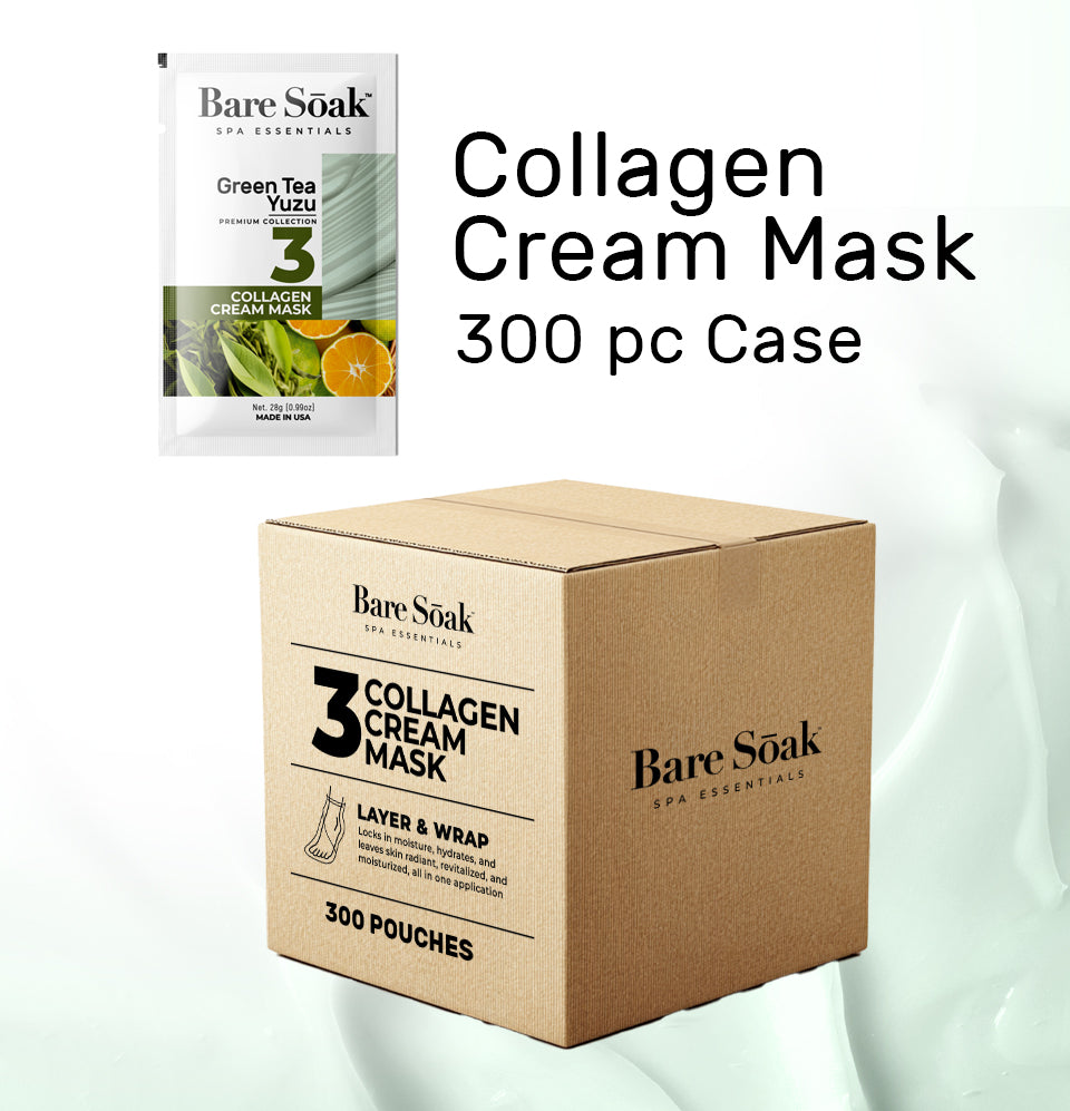 Bundle Case 300pc - Collagen Cream Mask - Green Tea Yuzu