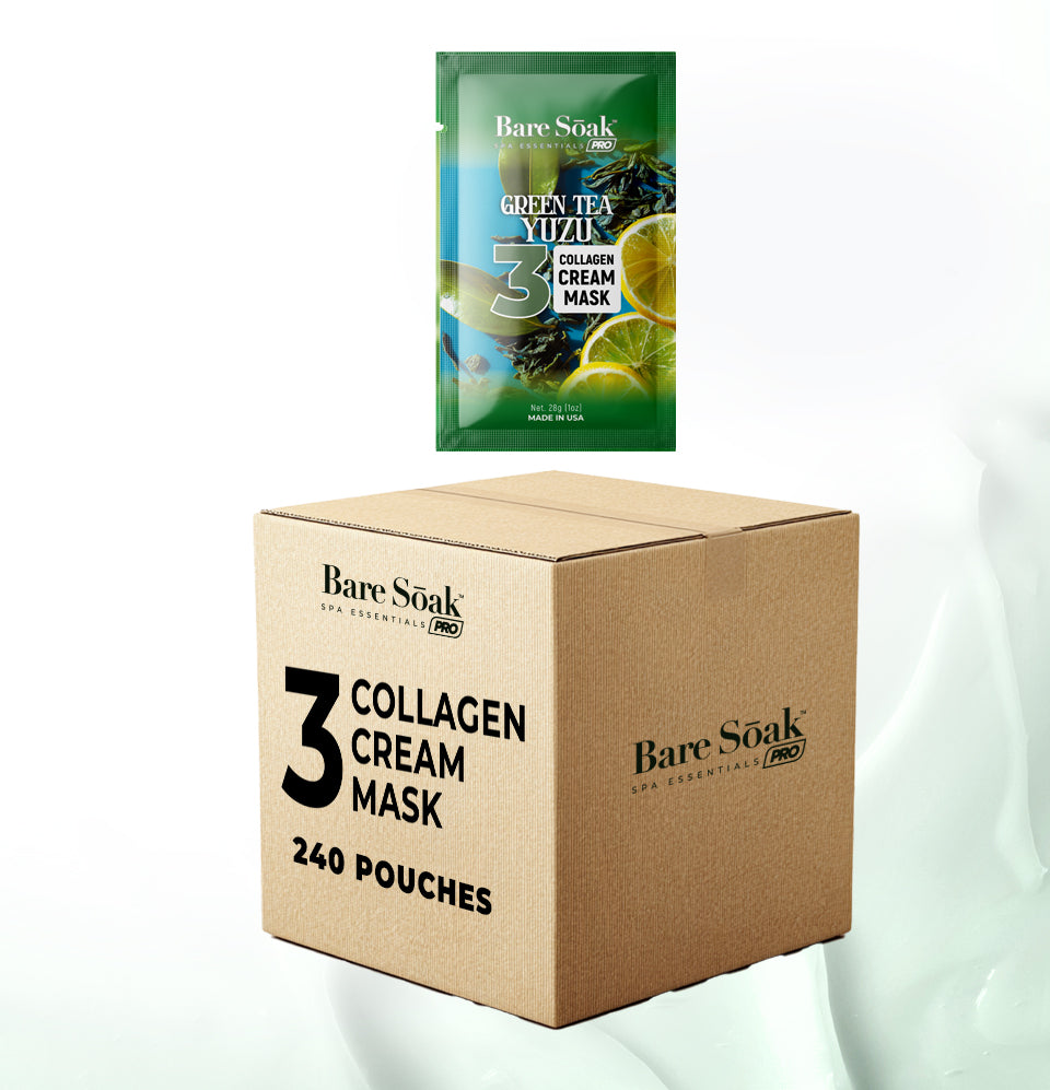 Bundle Case 240pc - Collagen Cream Mask - Green Tea Yuzu