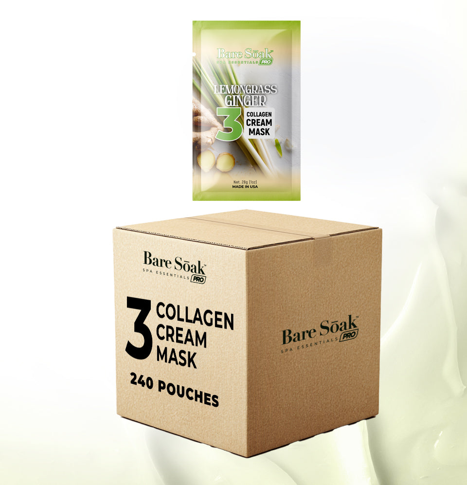 Lemongrass Ginger • Bundle Case 240pc - Collagen Cream Mask