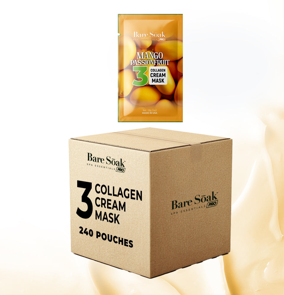 Mango Passionfruit Bundle Case 240pc • Collagen Cream Mask
