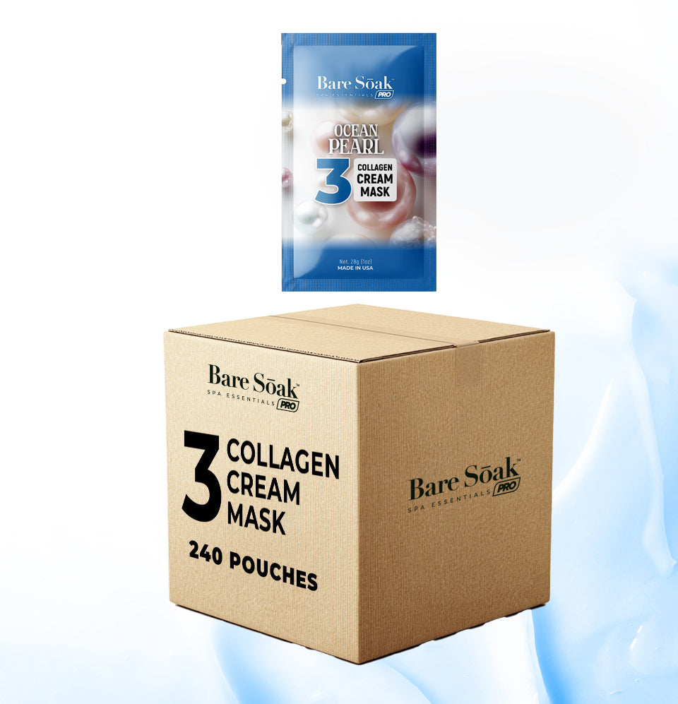 Ocean Pearl Bundle Case 240pc • Collagen Cream Mask