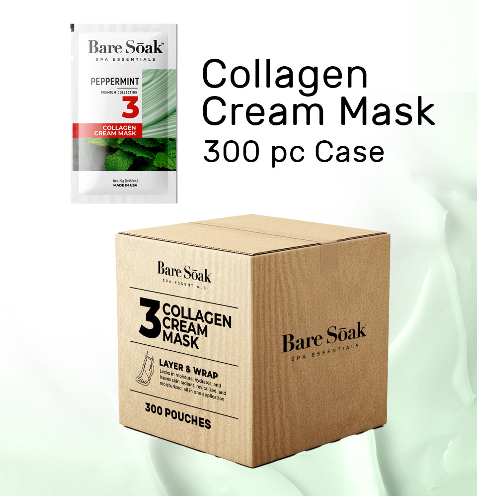 Bundle Case 300pc - Collagen Cream Mask - Peppermint