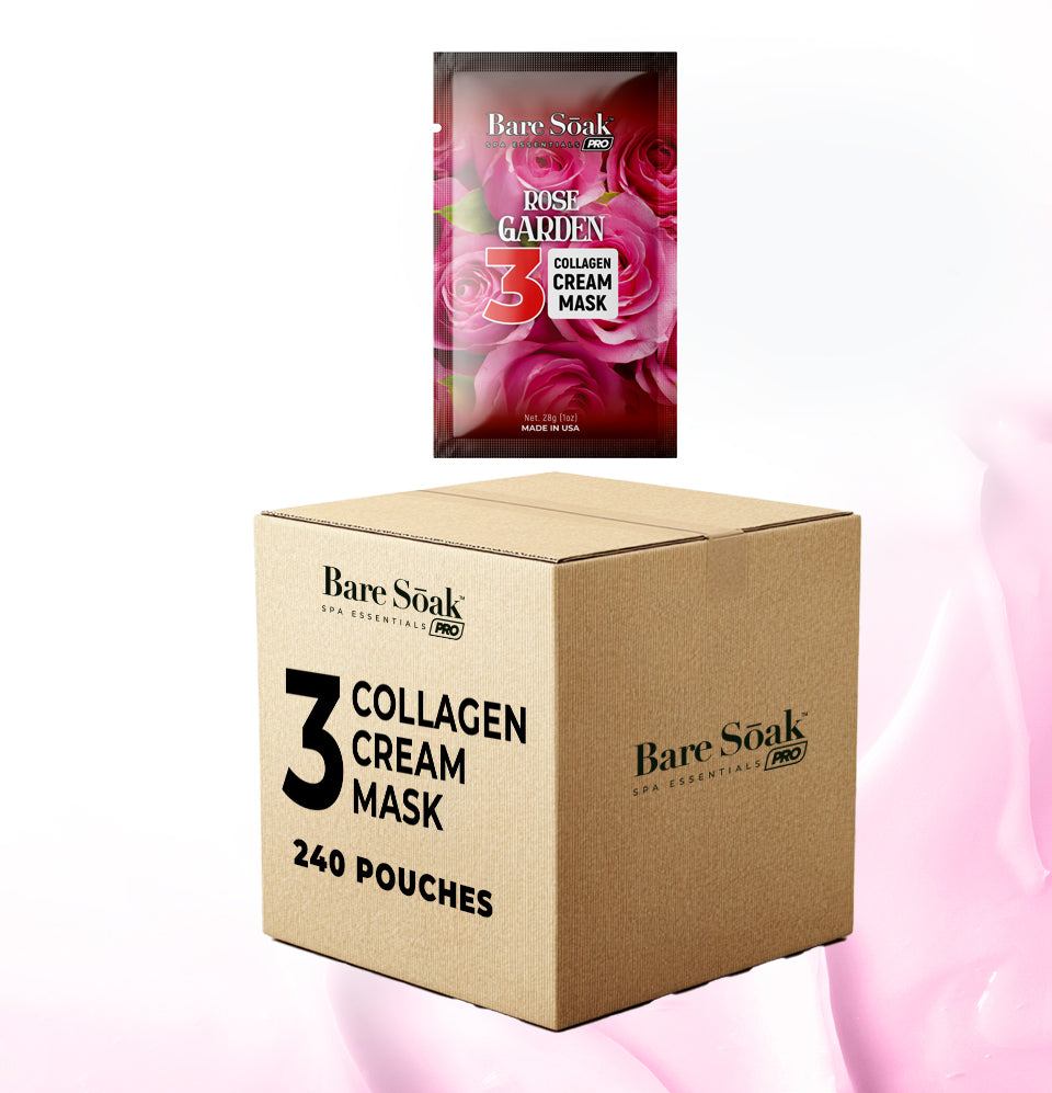 Rose Garden Bundle Case 240pc - Collagen Cream Mask