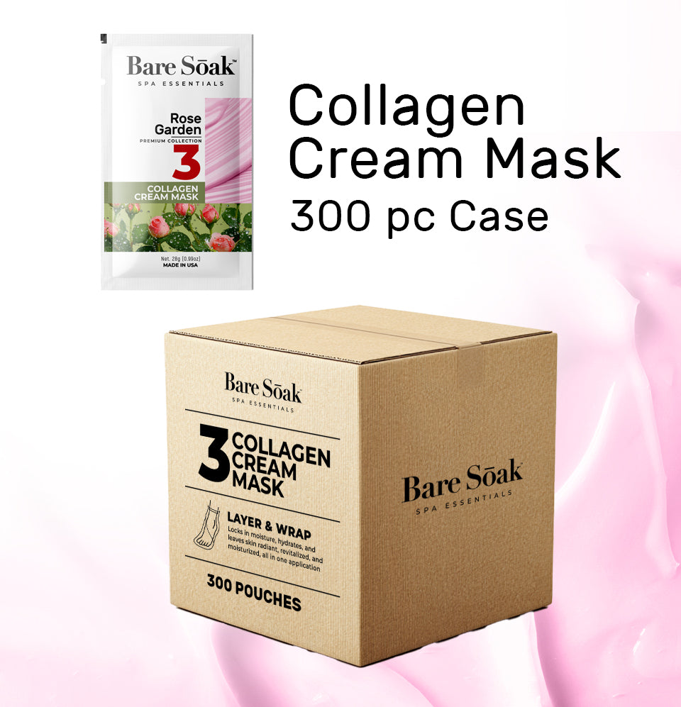 Bundle Case 300pc - Collagen Cream Mask - Rose Garden