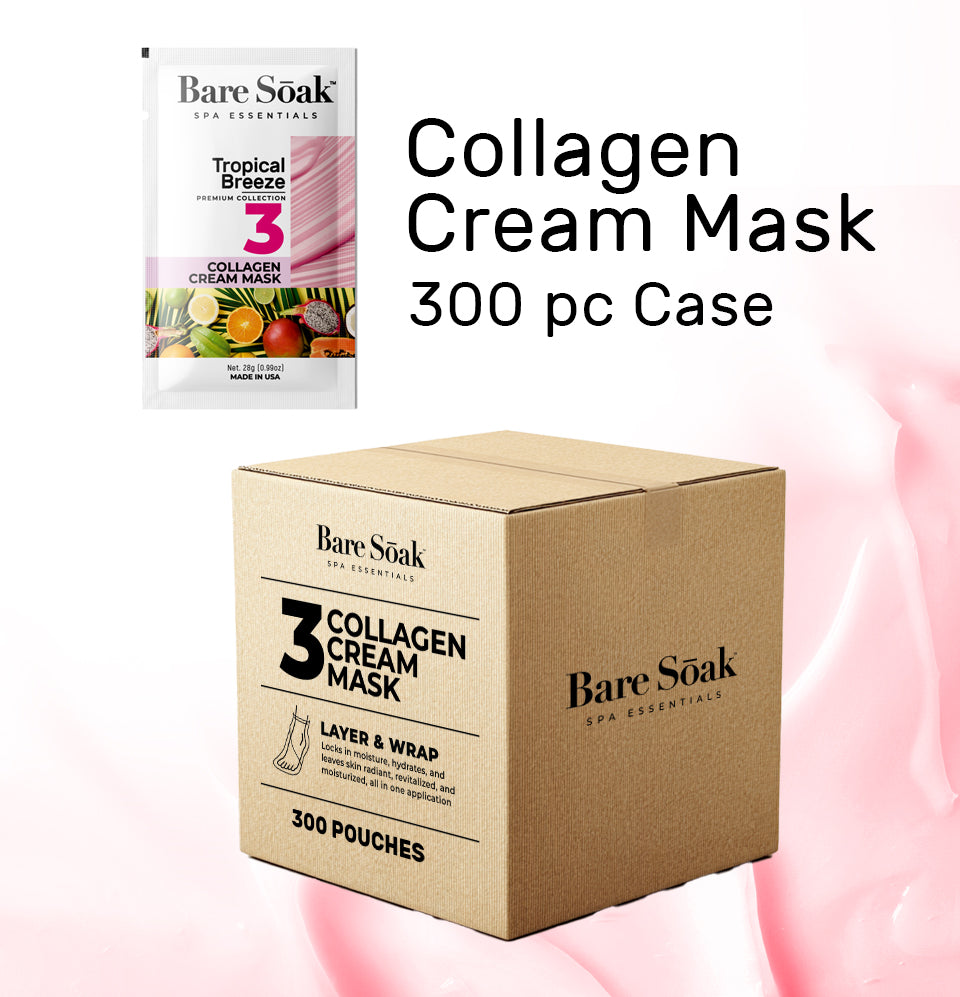 Bundle Case 300pc - Collagen Cream Mask - Tropical Breeze