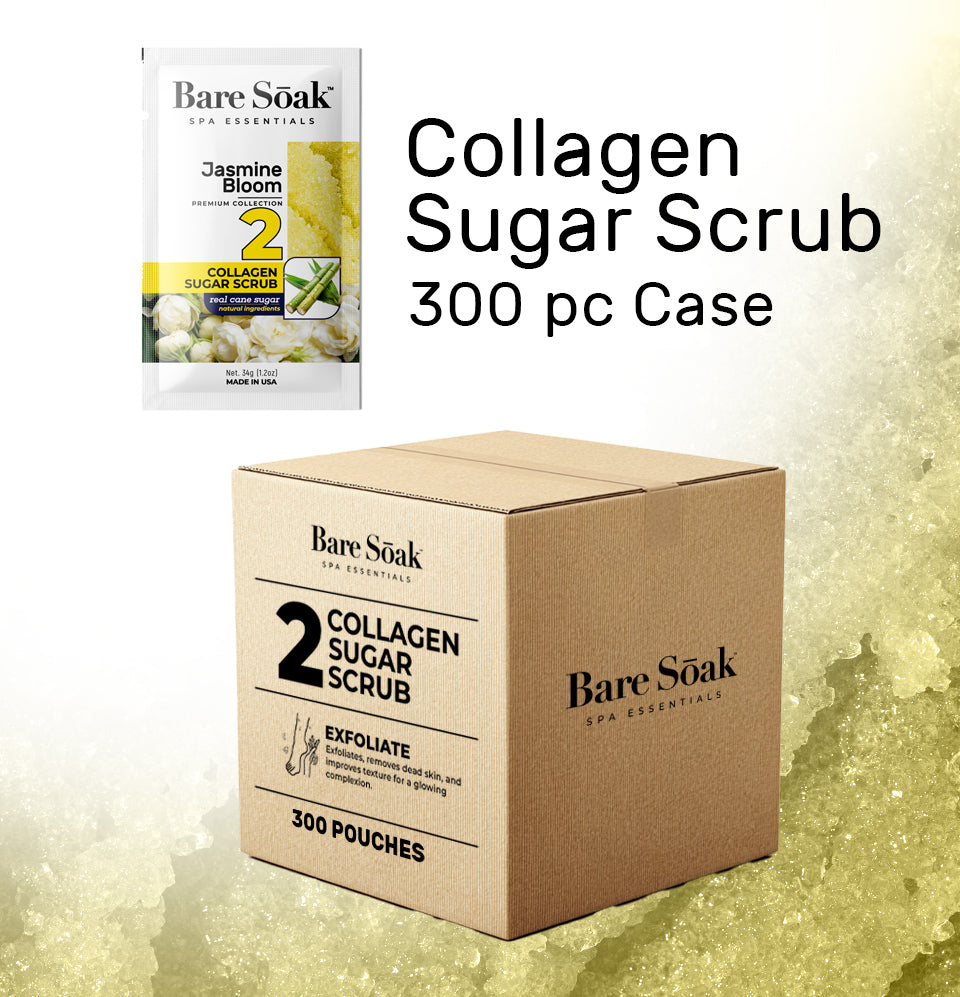 Bundle Case 300pc - Collagen Sugar Scrub - Jasmine Bloom