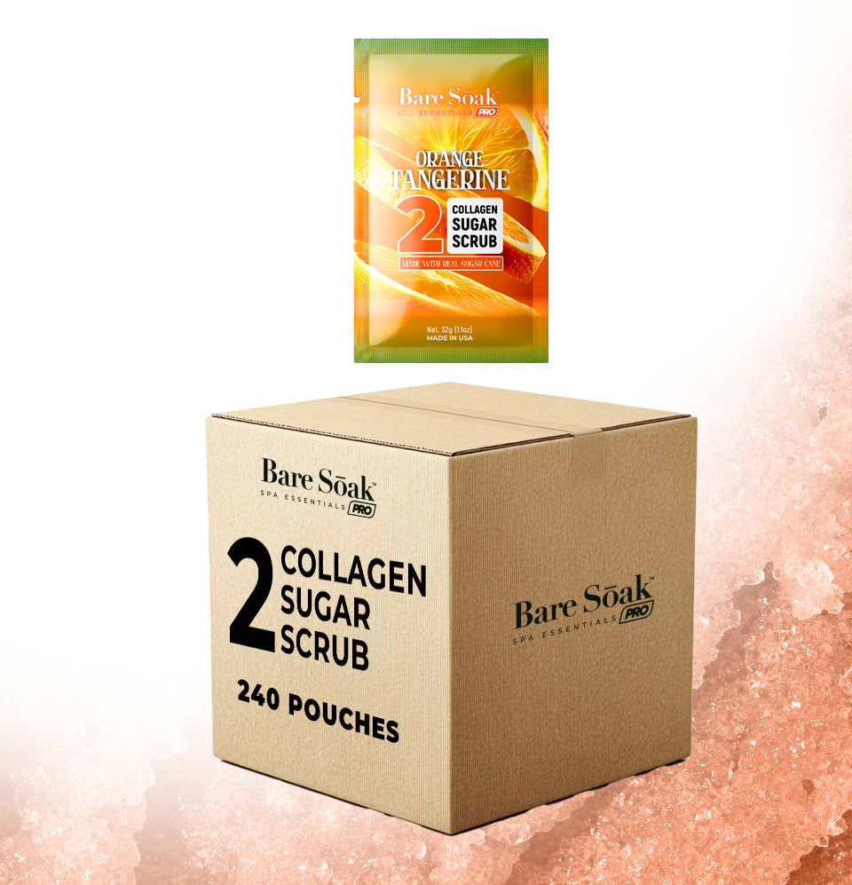 Orange Tangerine Bundle Case 240pc • Collagen Sugar Scrub