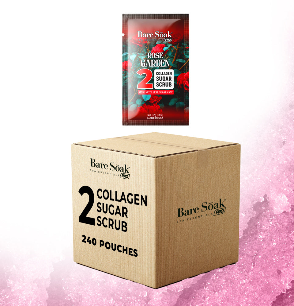 Rose Garden Bundle Case 240pc • Collagen Sugar Scrub