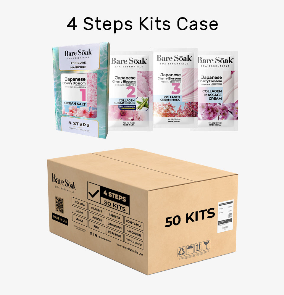 Collagen 4 Steps Case - Japanese Cherry Blossom | (Case Pack 50 Kits)