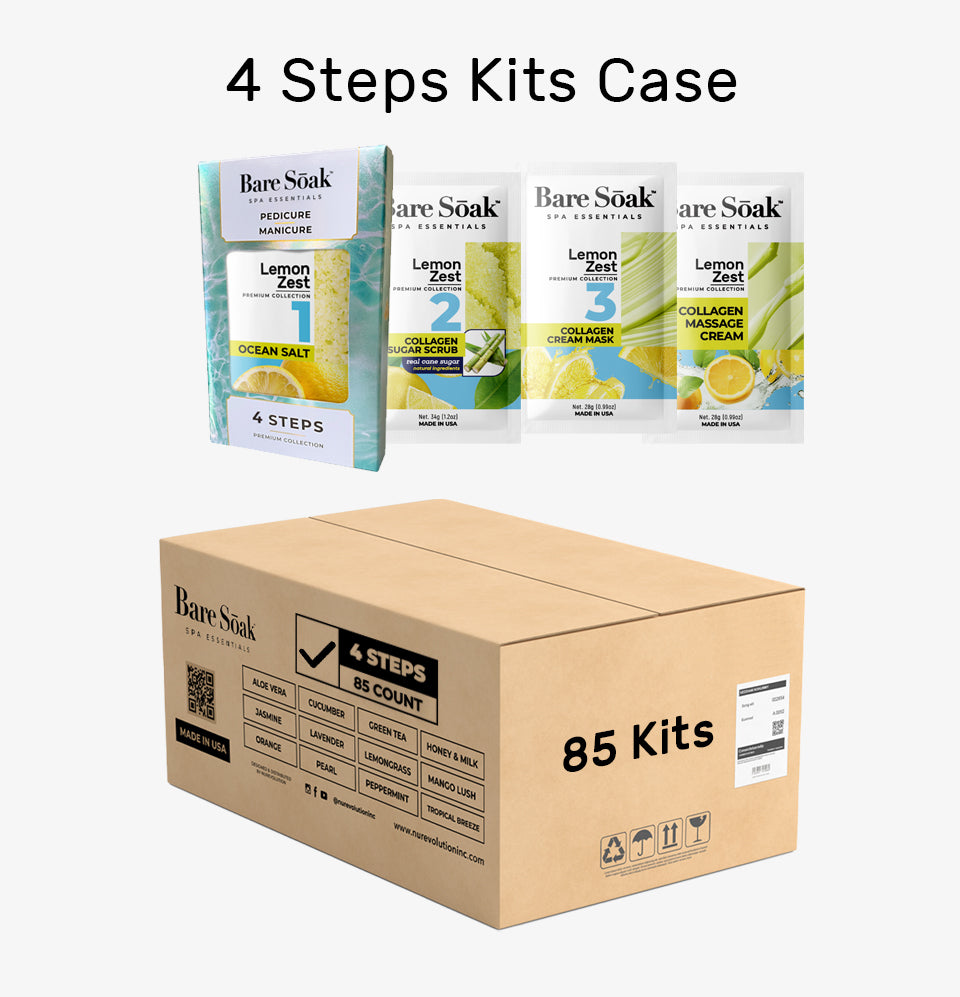 Collagen 4 Steps Case - Lemon Zest | (Case Pack 85 Kits)
