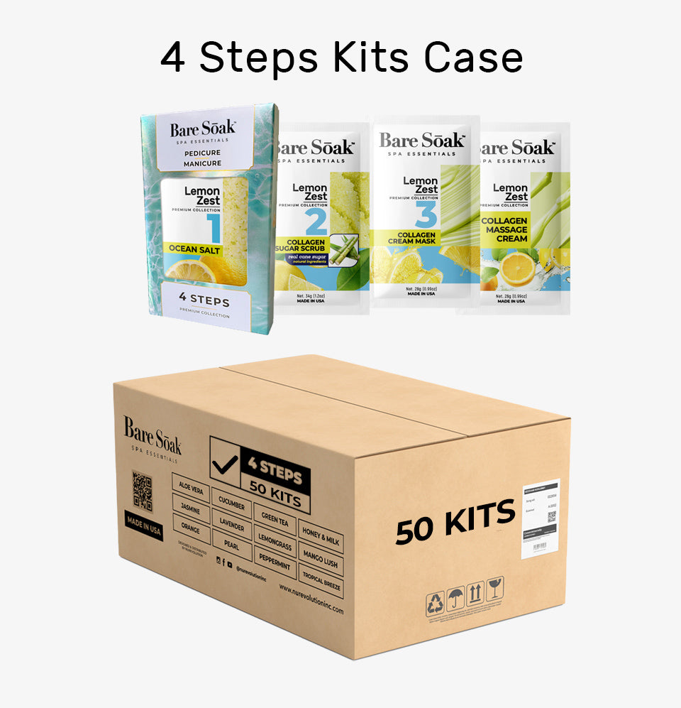 Collagen 4 Steps Case - Lemon Zest | (Case Pack 50 Kits)