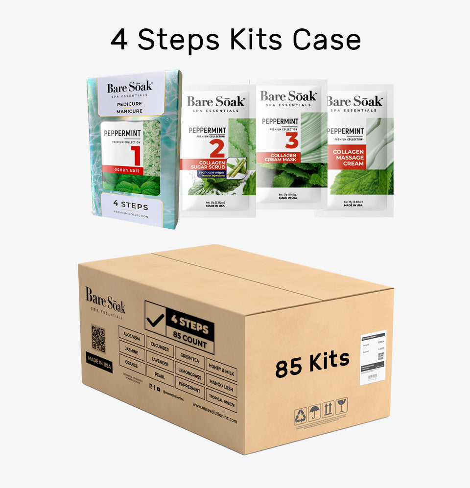 Collagen 4 Steps Case - Peppermint | (Case Pack 85 Kits)
