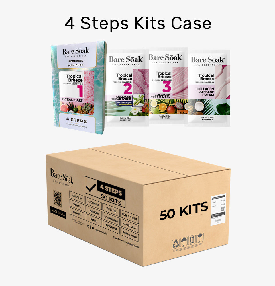 Collagen 4 Steps Case - Tropical Breeze | (Case Pack 50 Kits)