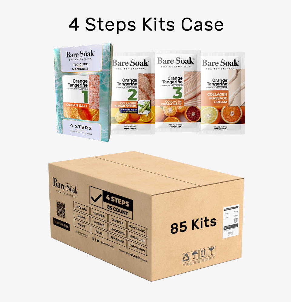 Collagen 4 Steps Case - Orange Tangerine | (Case Pack 85 Kits)