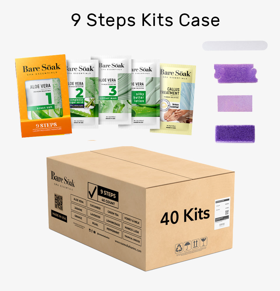 9 Steps Kit – Aloe Scent | (Case Pack of 40 Kits)