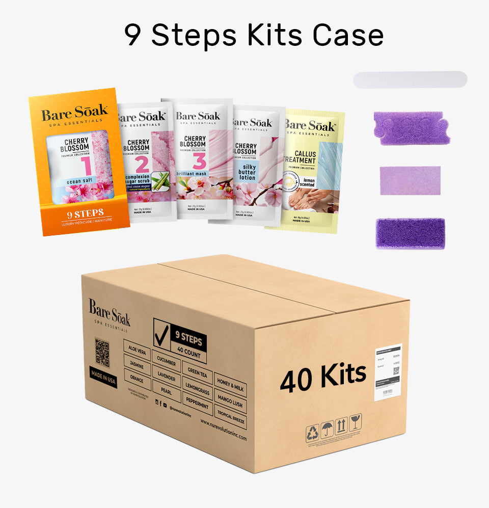 9 Steps Kit – Japanese Cherry Blossom| (Case Pack of 40 Kits)