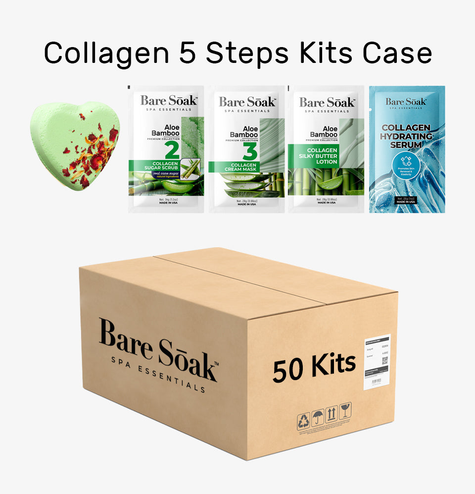 Collagen 5 Steps Kit - Aloe Bamboo | (Case Pack 50 Kits)