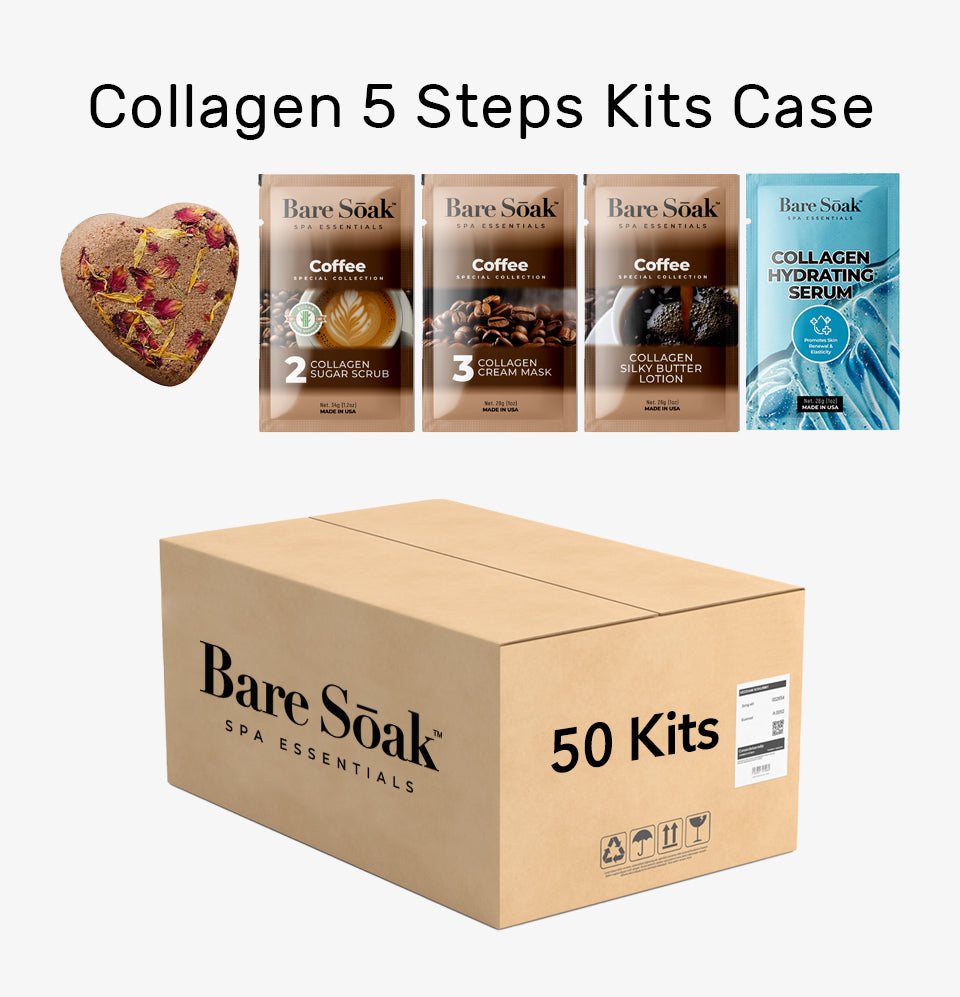 Collagen 5 Steps Kit - Coffee | (Case Pack 50 Kits)