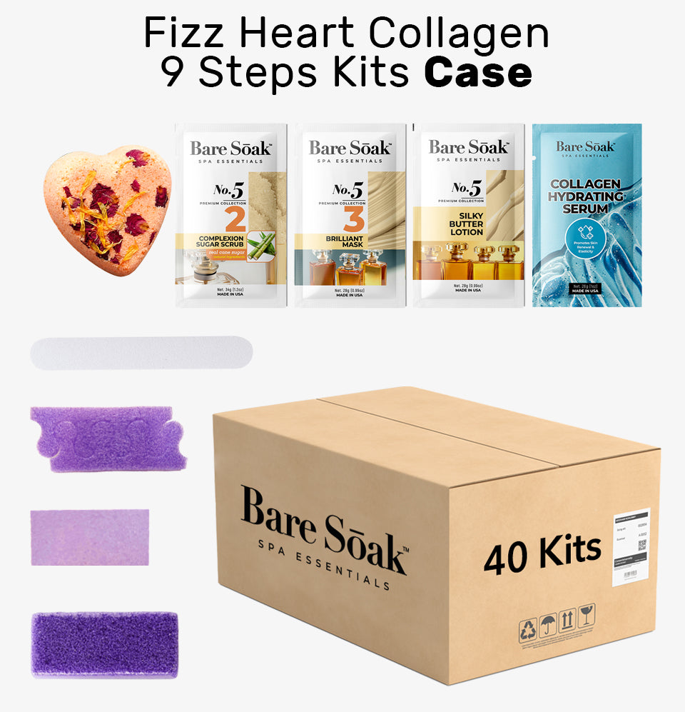 Fizz Heart Collagen 9 Steps Case - No5 (40 Kits Case)