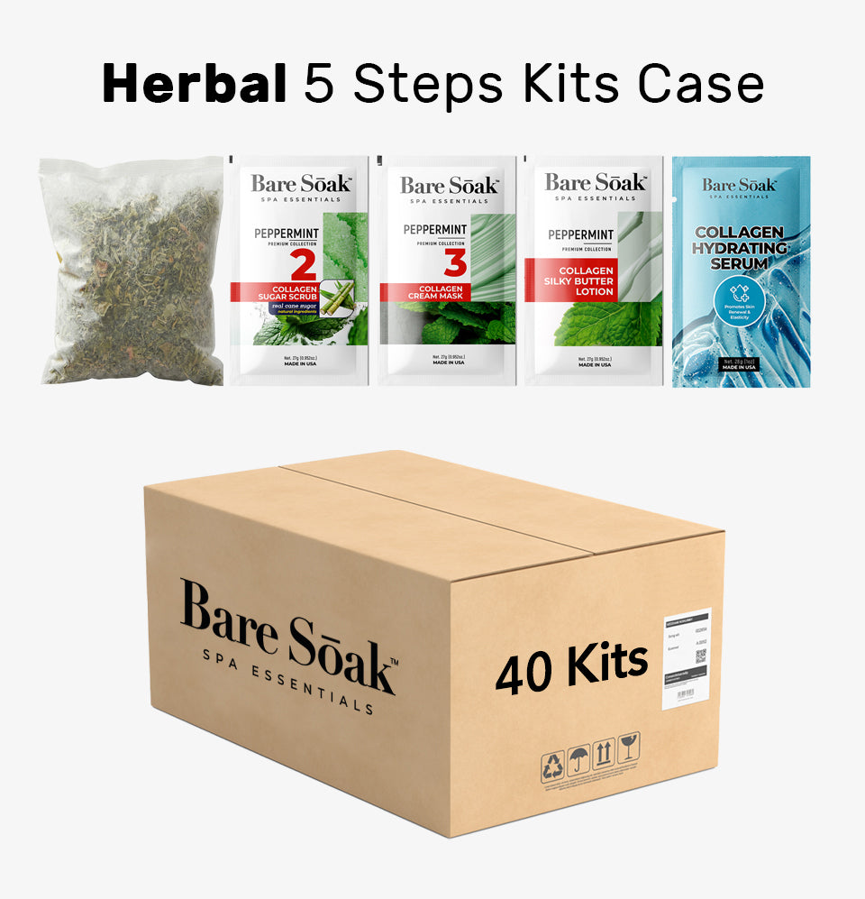 Herbal 5 Steps Kit - Peppermint (case pack 40 kits)